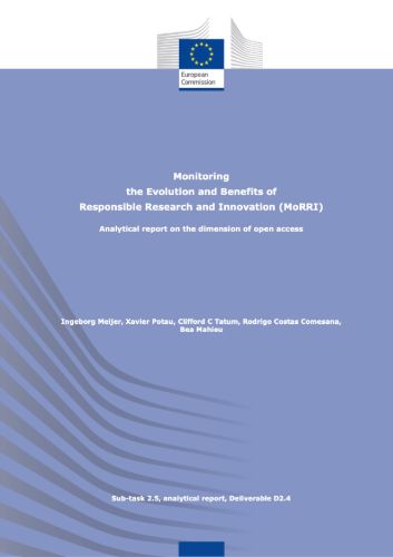 Analytical report on the dimension of open access (D2.4)