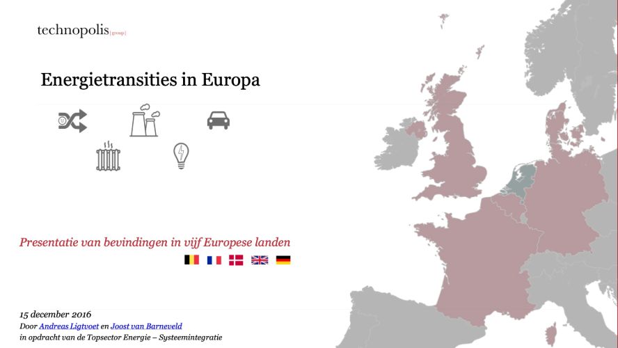 International Comparison of Energy Transitions