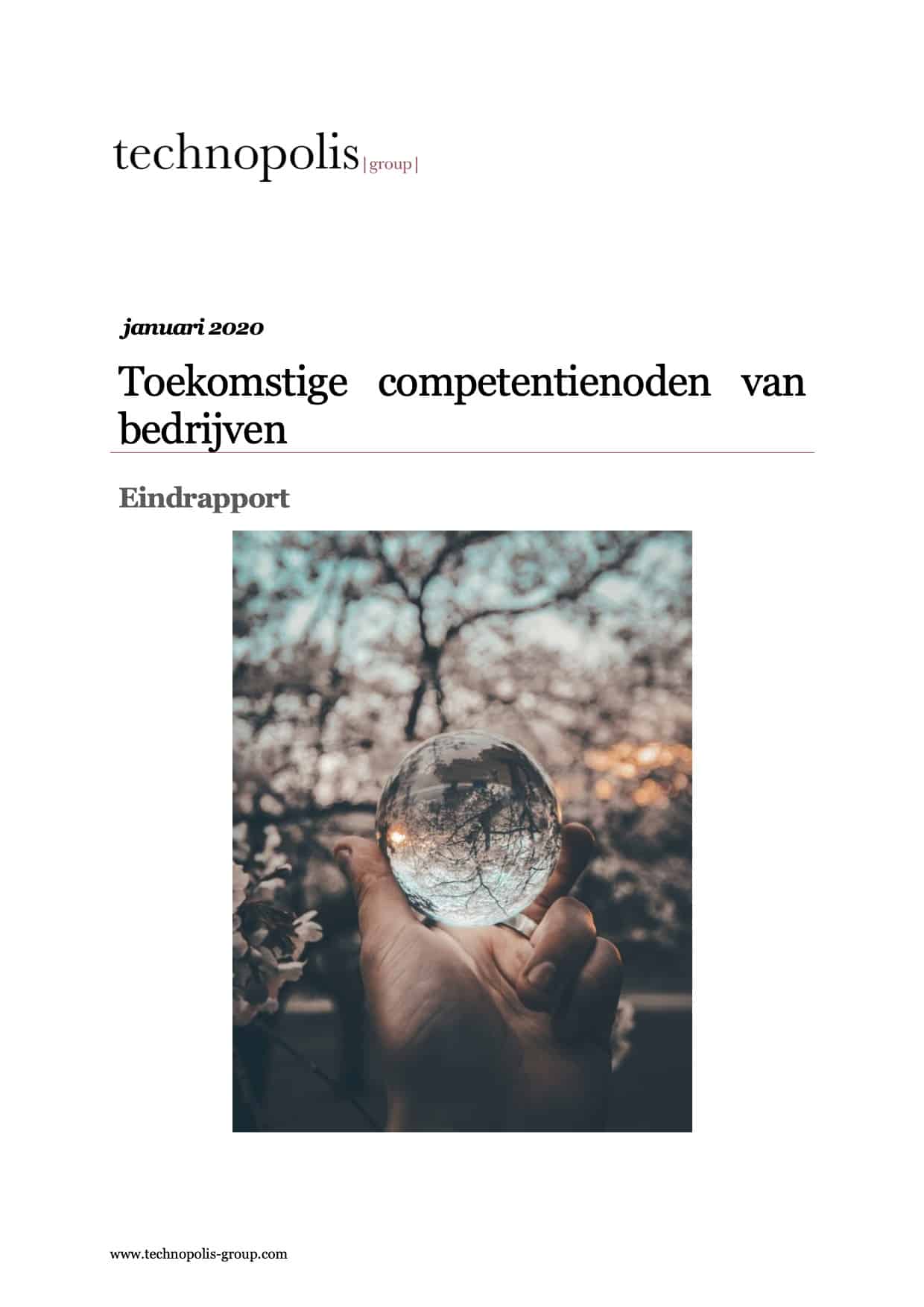 Future competence needs of enterprises