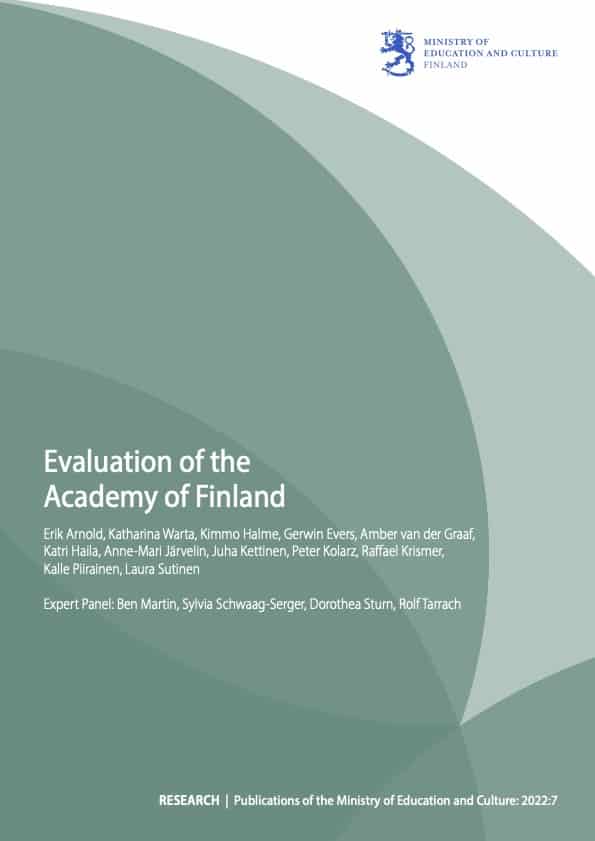 Evaluation of the Academy of Finland